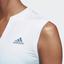 Adidas Womens Parley Dress - Easy Blue/White - thumbnail image 7