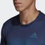 Adidas Mens Parley Printed Tee - Easy Blue/White - thumbnail image 7