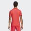 Adidas Mens MatchCode Polo Shirt - Shock Red/Night Met - thumbnail image 5