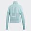 Adidas Womens Z.N.E. Heartracer Parley Jacket - Blue Spirit/Petrol Night - thumbnail image 2