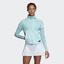 Adidas Womens Z.N.E. Heartracer Parley Jacket - Blue Spirit/Petrol Night - thumbnail image 3