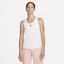 Nike Womens One Heritage Tennis Tank - White - thumbnail image 1