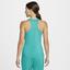 Nike Womens One Heritage Tennis Tank - Neptune Green - thumbnail image 2