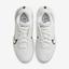 Nike Womens Court Air Zoom Vapor Tennis Shoes - White/Black