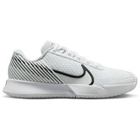 Nike Womens Court Air Zoom Vapor Tennis Shoes - White/Black