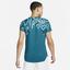 Nike Mens Dri-FIT Slam T-Shirt - Green Abyss/White - thumbnail image 2