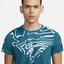 Nike Mens Dri-FIT Slam T-Shirt - Green Abyss/White - thumbnail image 3