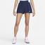 Nike Womens Dri-FIT Slam Shorts - Midnight Navy/Glacier Blue - thumbnail image 1