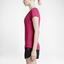 Nike Womens Dri-FIT Contour Short Sleeve Top - Vivid Pink - thumbnail image 5
