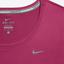 Nike Womens Dri-FIT Contour Short Sleeve Top - Vivid Pink - thumbnail image 8