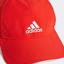 Adidas Mens C40 Climalite Cap - Red - thumbnail image 4