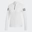 Adidas Womens Club Midlayer Long Sleeve - White - thumbnail image 1