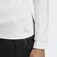 Adidas Womens Club Midlayer Long Sleeve - White - thumbnail image 9
