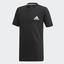 Adidas Boys Escouade Tee - Black - thumbnail image 1