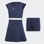 Adidas Girls Ribbon Dress - Collegiate Navy - thumbnail image 2
