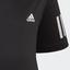 Adidas Boys 3-Stripes Club Tee - Black/White - thumbnail image 4