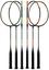 Yonex Duora 10 Badminton Racket - Orange/Green - thumbnail image 2
