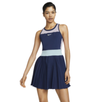 Nike Womens Dri-FIT Slam Tennis Dress - Midnight Navy/Glacier Blue