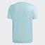 Adidas Mens Parley Graphic Tee - Blue - thumbnail image 2