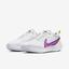 Nike Womens Court Air Zoom Pro Tennis Shoes - White/Citron Tint/Fuchsia Dream - thumbnail image 5