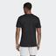 Adidas Mens Escouade Tee - Black/White - thumbnail image 5
