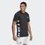 Adidas Mens Escouade Tee - Black/White - thumbnail image 6