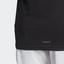 Adidas Mens Escouade Tee - Black/White - thumbnail image 9