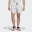 Adidas Mens Club Stretch Woven 7 Inch Tennis Shorts - White/Black - thumbnail image 3