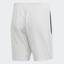 Adidas Mens Escouade 7 Inch Shorts - White - thumbnail image 2