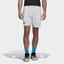 Adidas Mens Escouade 7 Inch Shorts - White - thumbnail image 3