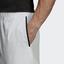 Adidas Mens Escouade 7 Inch Shorts - White - thumbnail image 7