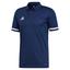 Adidas Mens Team 19 Polo T-Shirt - Navy - thumbnail image 1