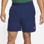 Nike Mens Slam Tennis Shorts - Obsidian/Red - thumbnail image 1