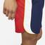 Nike Mens Slam Tennis Shorts - Obsidian/Red - thumbnail image 6