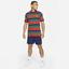 Nike Mens Slam Tennis Shorts - Obsidian/Red - thumbnail image 7