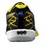 Asics Womens GEL-Fireblast Indoor Court Shoes - Black/Yellow - thumbnail image 6