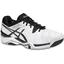 Asics Mens GEL-Resolution 6 Tennis Shoes - White/Black/Silver - thumbnail image 2