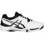 Asics Mens GEL-Resolution 6 Tennis Shoes - White/Black/Silver - thumbnail image 1