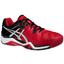 Asics Mens GEL-Resolution 6 Tennis Shoes - Fiery Red - thumbnail image 1