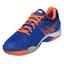 Asics Mens GEL Resolution 6 Tennis Shoes - Blue/Flash Orange/Silver - thumbnail image 4