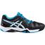 Asics Mens GEL-Resolution 6 Tennis Shoes - Black/Blue - thumbnail image 2