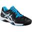 Asics Mens GEL-Resolution 6 Tennis Shoes - Black/Blue - thumbnail image 1