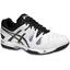 Asics Mens GEL-Game 5 Tennis Shoes - White/Black/Silver - thumbnail image 1