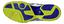 Asics Mens GEL-Dedicate 4 Tennis Shoes - White/Navy/Lime Green - thumbnail image 2