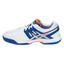 Asics Mens GEL-Dedicate 4 OC Tennis Shoes - Blue/Silver/Flash Orange - thumbnail image 3