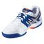 Asics Mens GEL-Dedicate 4 OC Tennis Shoes - Blue/Silver/Flash Orange - thumbnail image 4