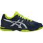 Asics Mens GEL-Squad Indoor Court Shoes - Blue/Energy Grey/Green - thumbnail image 1