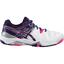 Asics Womens GEL-Resolution 6 Tennis Shoes - White/Purple/Pink - thumbnail image 2