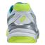 Asics Womens GEL Resolution 6 Tennis Shoes - White/Emerald Green/Silver - thumbnail image 5