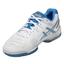 Asics Womens GEL Game 5 Tennis Shoes - White/Soft Blue - thumbnail image 4